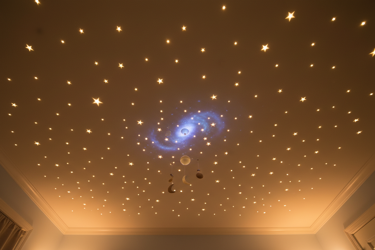 Projecteur Ciel Étoilé Apaisant pour Enfants